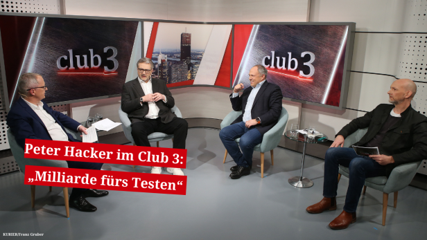 Klaus Herrmann („Kronen Zeitung“), Peter Hacker, Richard Grasl („Kurier“), Clemens Neuhold (profil)