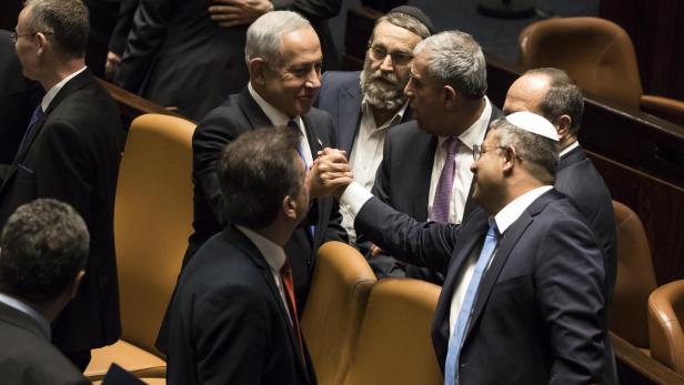 Netanjahu und Minister Ben-Gvir.