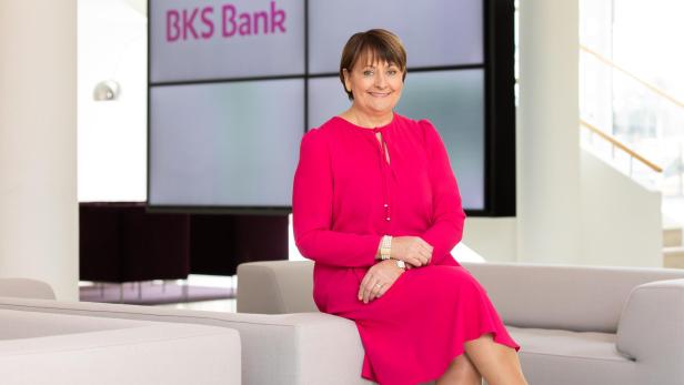 Herta Stockbauer, Vorstandsvorsitzende BKS Bank, gilt als Nachhaltigkeitspionierin in Österreich.