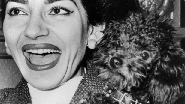 Die Callas reiste nahezu nie ohne ihre beiden Pudel und großer Sonnenbrille: Sie war eine Meisterin der Selbstinszenierung.