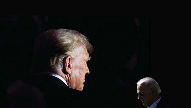 Donald Trump und Joe Biden