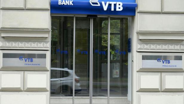 Eine Filiale der russischen VTB in Wien. Das Bild entstand 2014. Mittlerweile wird VTB Europe liquidiert, nachdem sie auf der Sanktionsliste der EU-landete.