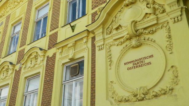 Parteizentrale der KPÖ in Wien. 