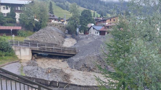 St. Anton am Arlberg nach Unwetter 