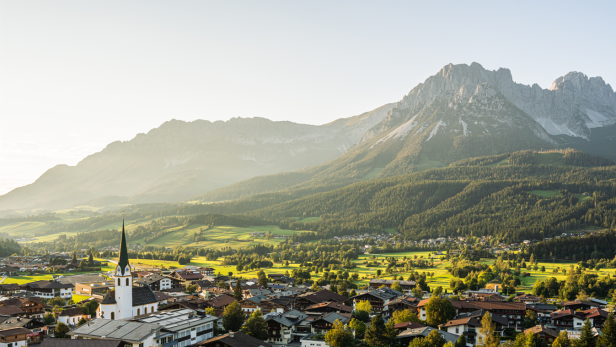 Landschaftsbild von Elmau in Tirol