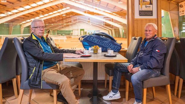 Mitglieder des Tennisstammtischs in Kapfenberg.