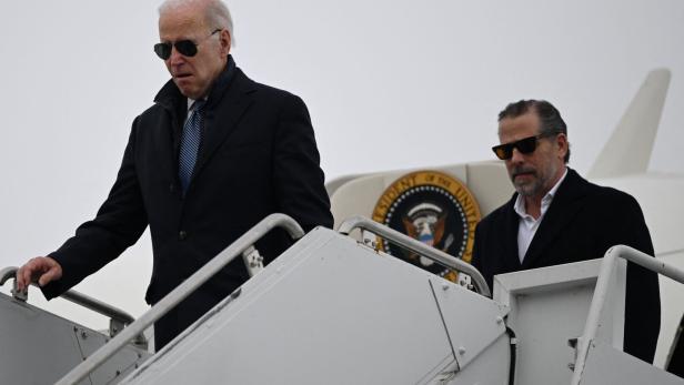 Joe Biden und Sohn Hunter Biden