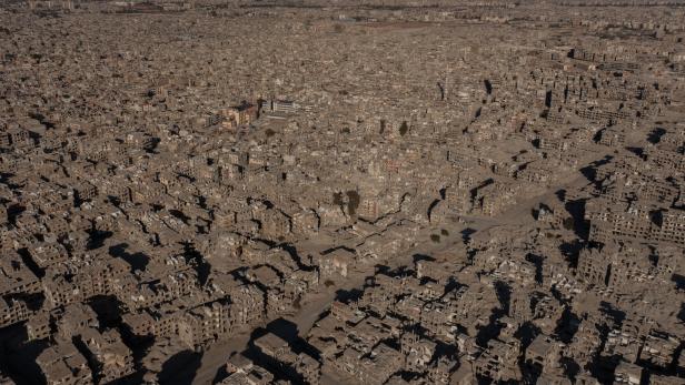 Rebuilding lives in the Hajar al-Aswad area of Damascus