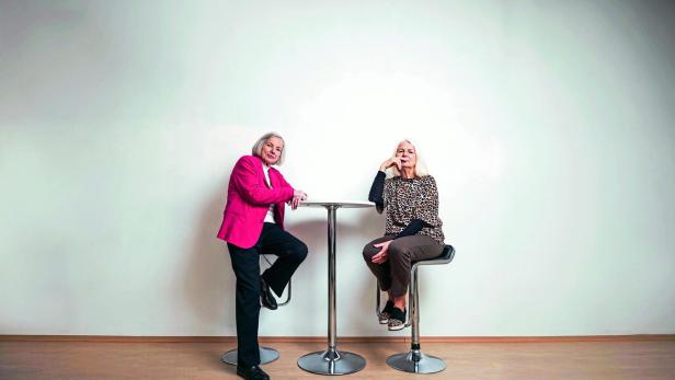 Anneliese Roher und Elfriede Hammerl