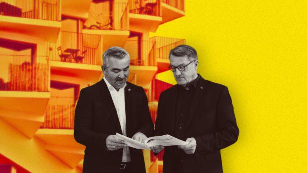 Landesrat Heinrich Dorner und OSG-Geschäftsführer Alfred Kollar