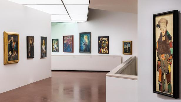 Ausstellungsansicht: Experiment Expressionismus. Schiele meets Nosferatu. Foto: 
