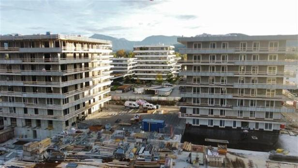 Projekt Seenah Wohnen III: Rohbau fertiggestellt Projekt Seenah Wohnen III: Rohbau fertiggestellt