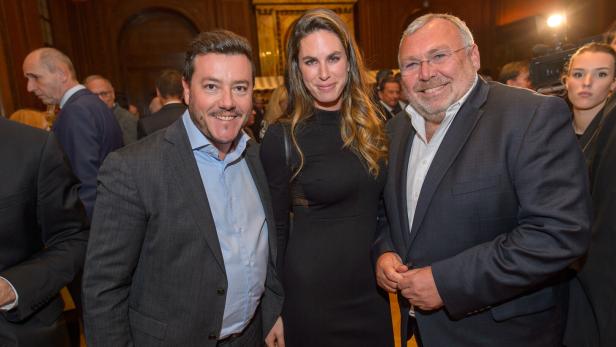 Signa Törggelen 2016 Signa Törggelen 2016 mit René und Nathalie Benko und Alfred Gusenbauer