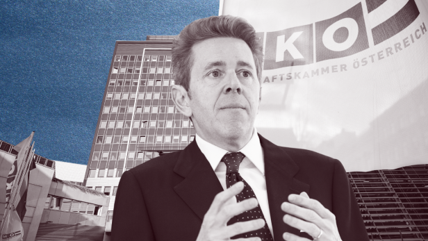 Harald Mahrer Kollage Wirtschaftskammer