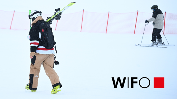  Skifahrer im Skigebiet von St. Anton am Arlberg