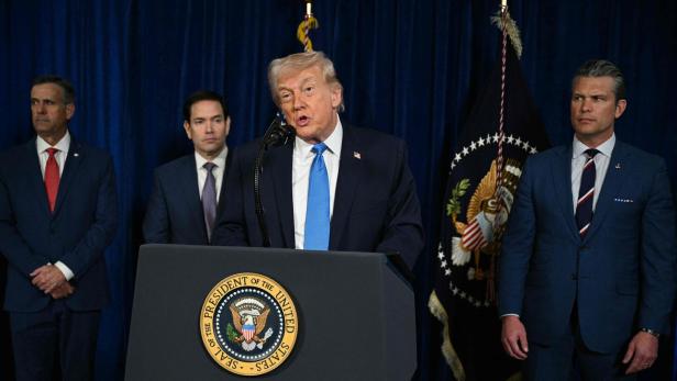 US-Präsident Donald Trump spricht über den Angriff auf Venezuela