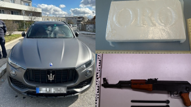 Ein Maserati, Kokain, eine Waffe