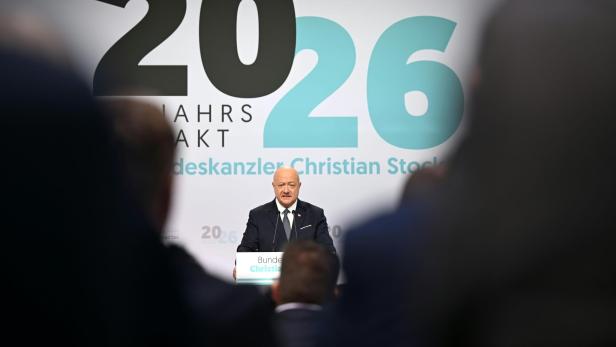 POLITISCHER NEUJAHRSAUFTAKT DER ÖVP MIT REDE VON BUNDESKANZLER STOCKER