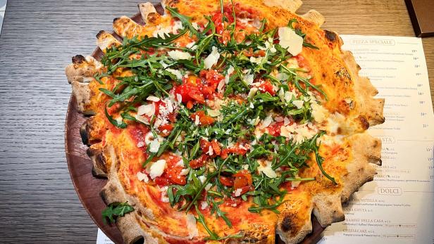 Das Bild zeigt Pizza "O sole Mio"