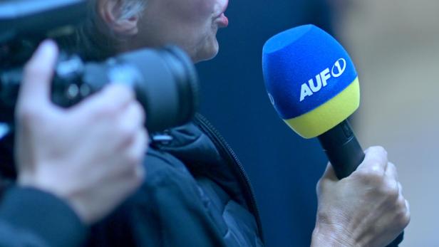 AUF1-Mikrophon