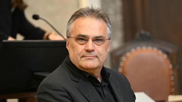 Egisto Ott vor Gericht