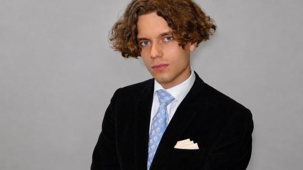 Ein junger Mann im Porträt