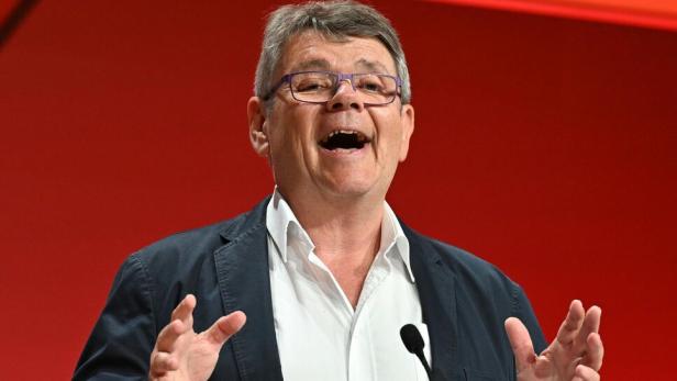 Katzian bei einer rede am ÖGB-Bundeskongress