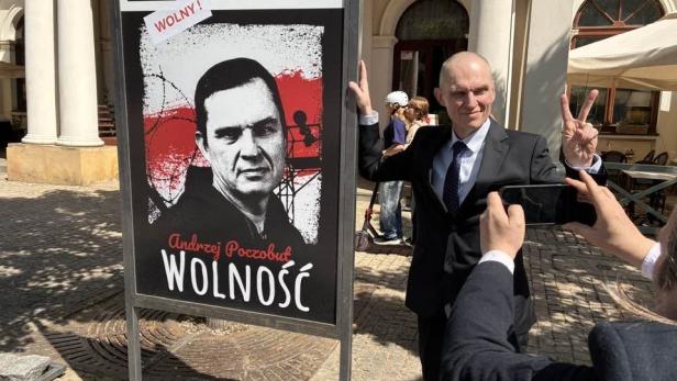 1911 Tage war Andrzej Poczobut im Gefängnis