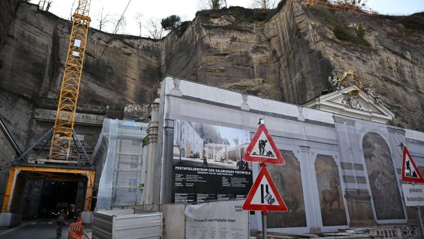 ++ THEMENBILD ++ SALZBURGER FESTSPIELE / BAUVORHABEN / UMBAU / GROSSBAUPROJEKT / SANIERUNG UND ERWEITERUNG / NEUTOR