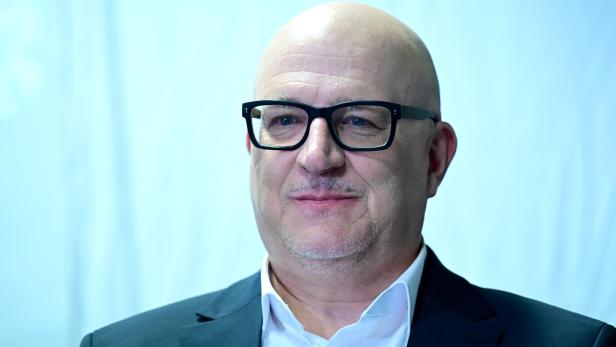  Ex-HBO-MAX-Manager Johannes Larcher im Rahmen einer öffentlichen Präsentation der Bewerber:innen zur ORF-Generaldirektoren-Wahl am Dienstag, 2. Juni 2026, in Wien