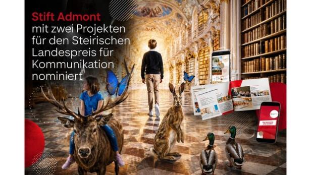 Stift Admont überzeugt mit innovativer Kommunikation – gleich zwei Projekte für den Steirischen Landespreis