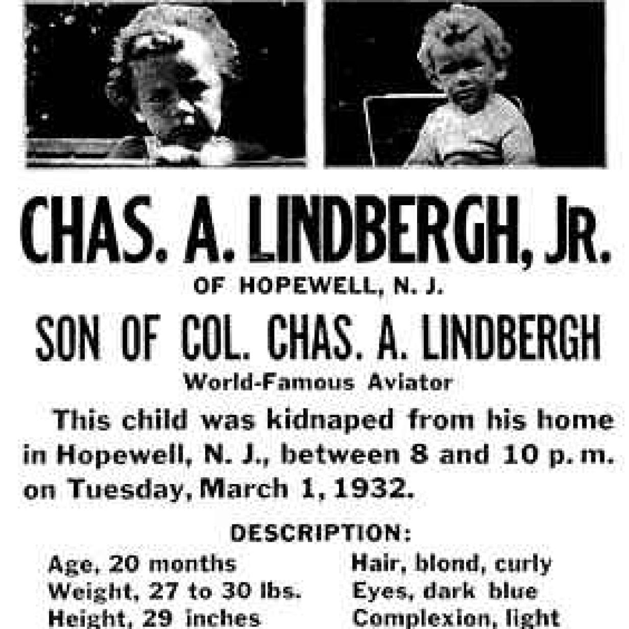 Legendare Kriminalfalle Die Entfuhrung Des Lindbergh Babys Profil At