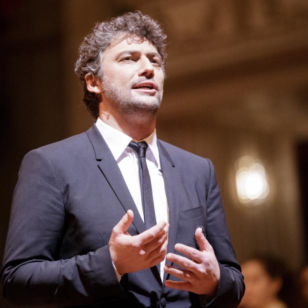 Der Tenor Jonas Kaufmann während der Generalprobe zum Opernball 2017 am Mittwoch,