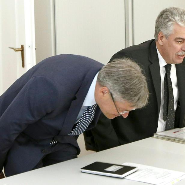 Kärntens Landeshauptmann Peter Kaiser (SPÖ) und Finanzminister Hans Jörg Schelling.