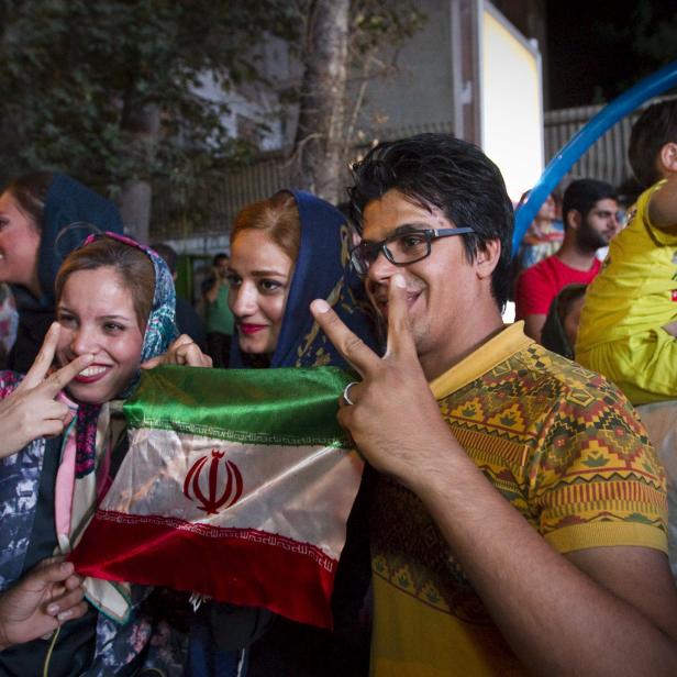 Freude in Teheran