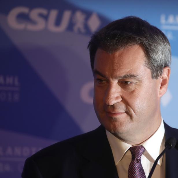 Markus Söder, CSU-Ministerpräsident von Bayern: "Das ist ein schmerhafter Tag"