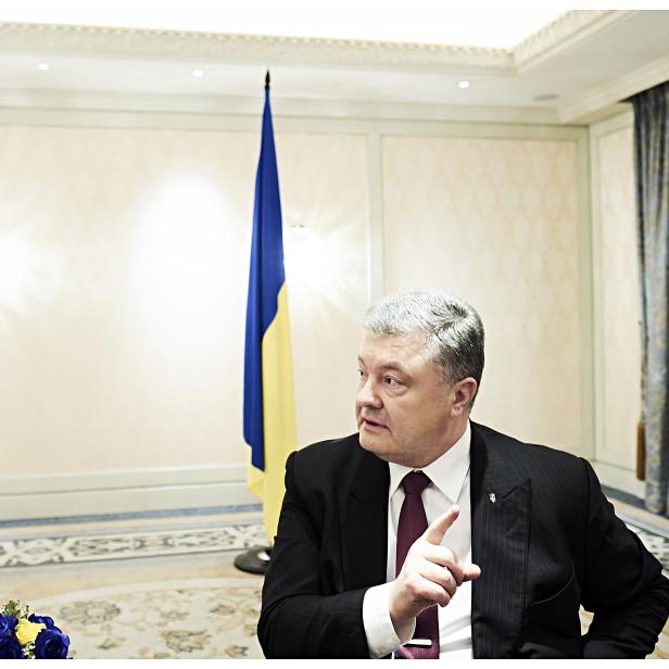 Der ukrainische Präsident Petro Poroschenko