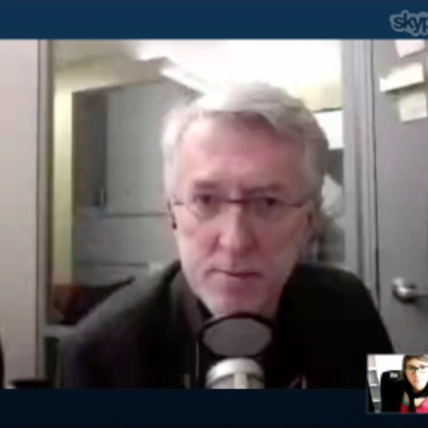 Jeff Jarvis im Skype-Gespräch