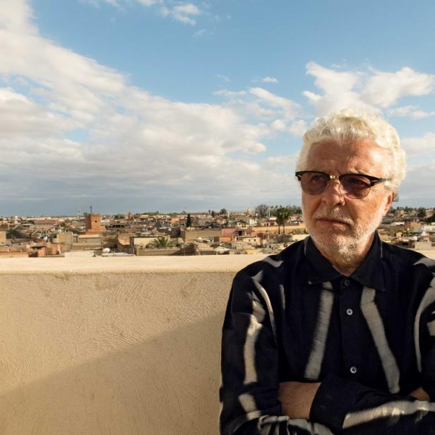 André Heller in Marrakesch