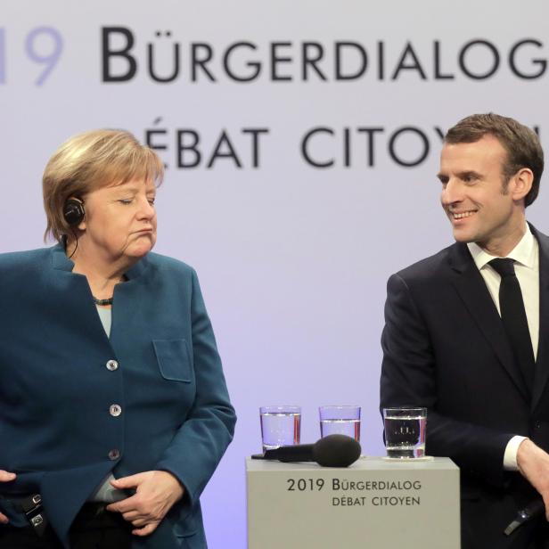 Angela Merkel und Emmanuel Macron