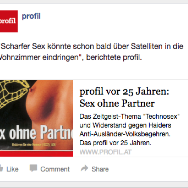 Der Originalbeitrag auf Facebook