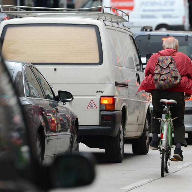 Radfahrer in Wien