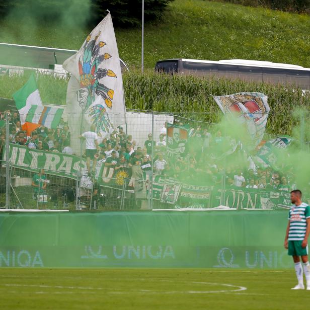 Der Druck bei Rapid ist stets groß. Egal, ob bei einem Cupspiel in der Provinz, in der Meisterschaft oder in der Europa League