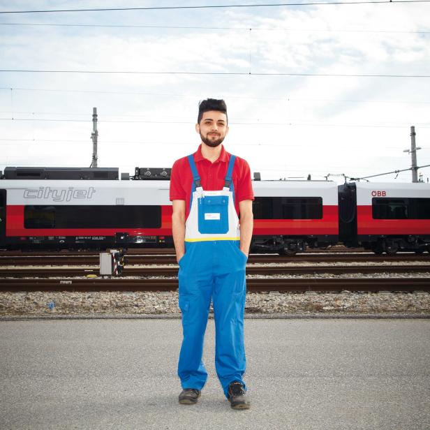 Seyyed Murtasavi ist Lehrling bei den ÖBB