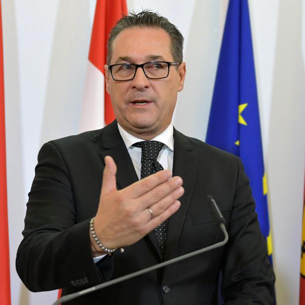 FPÖ-Obmann und Vizekanzler Heinz-Christian Strache