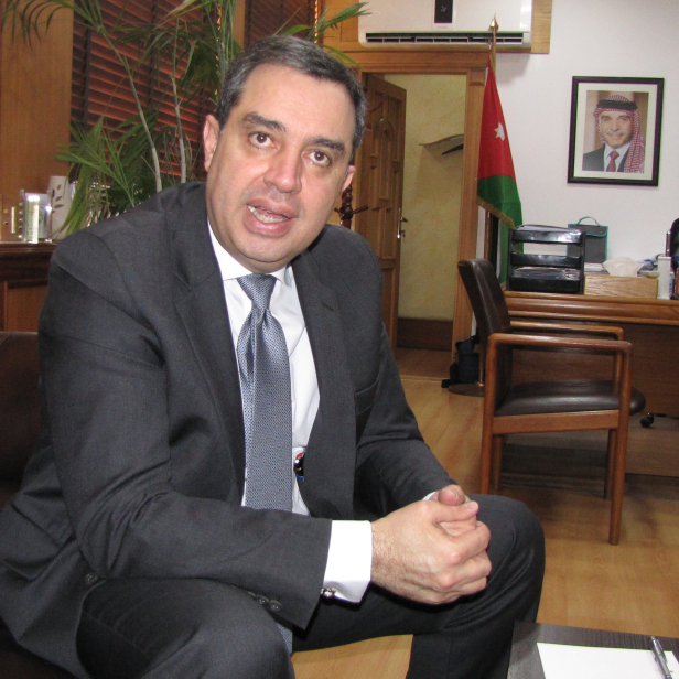 Imad Fakhoury in seinem Büro in Amman