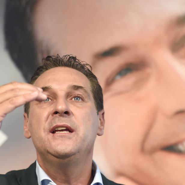 FPÖ-Chef Heinz-Christian Strache.