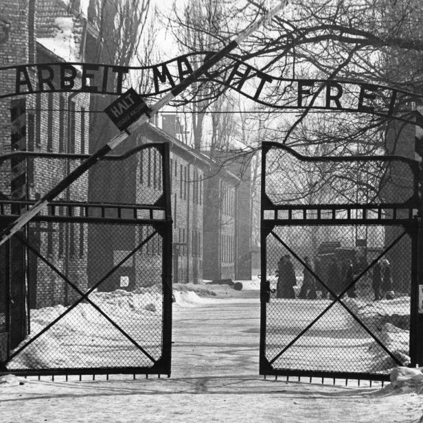 Das Tor zur Hölle: Der Eingang zum KZ Auschwitz-Birkenau.