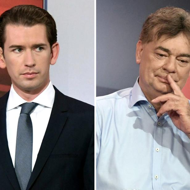 Sebastian Kurz (ÖVP) und Werner Kogler (Die Grünen)