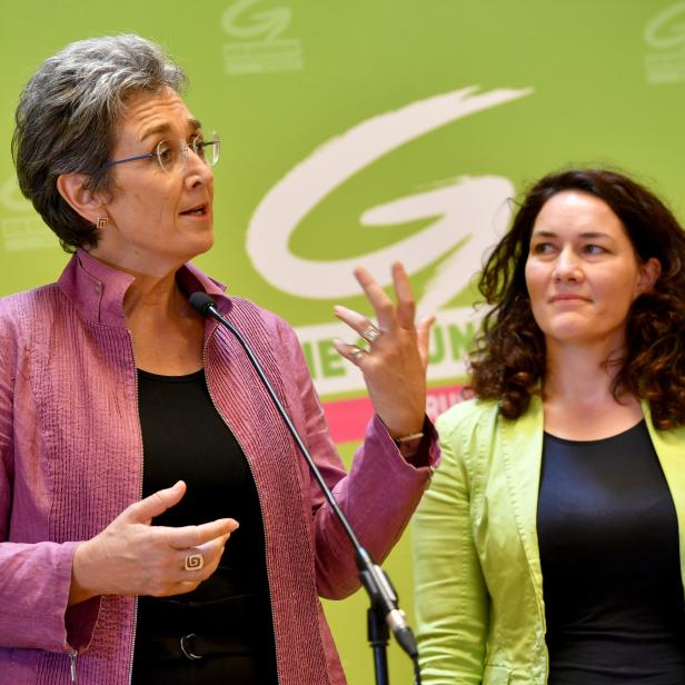 Ulrike Lunacek (l.) und Ingrid Felipe